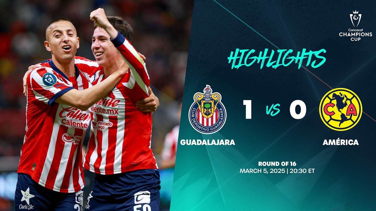#ไฮไลท์ฟุตบอล [ ชีวาส กัวดาลาจาร่า 1 - 0 คลับ อเมริกา ] คอนคาเคฟ แชมเปี้ยนส์ คัพ 2025/6.3.68